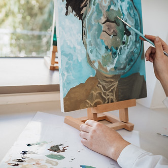 Artist Painting