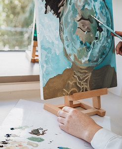 Peinture de l'artiste