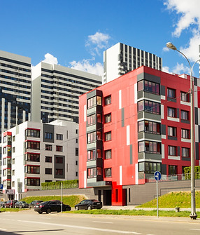 Modern housing complex