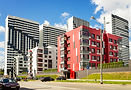 Modern housing complex