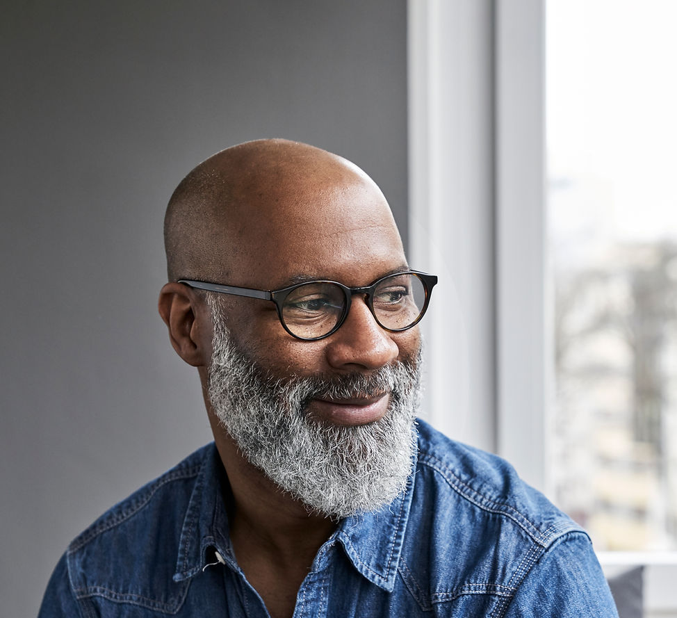 Smiling Bearded Man