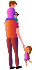 Family Holding Hands