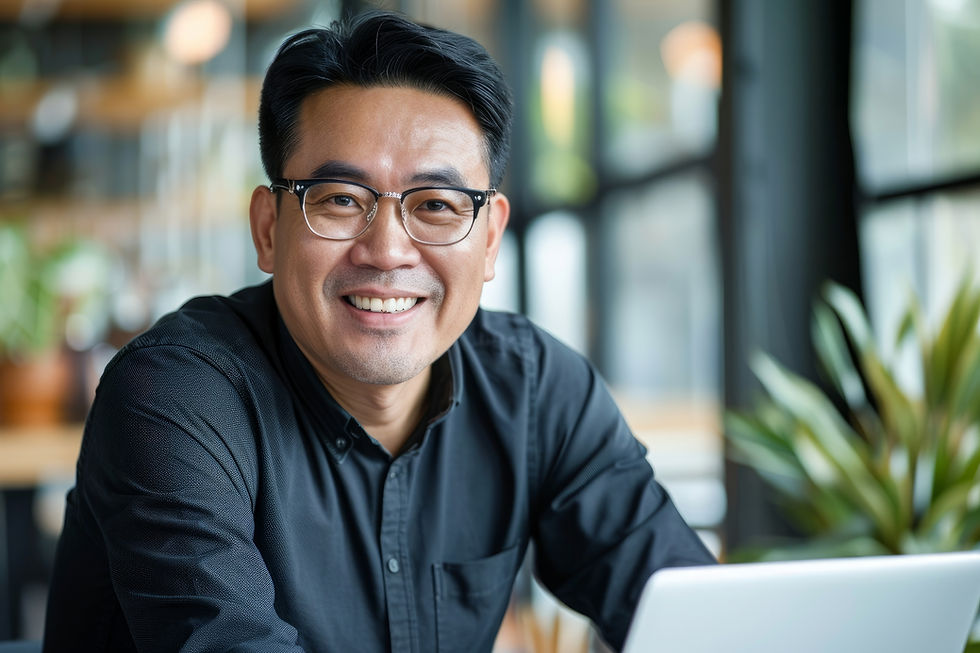 Smiling Professional Man