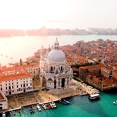 Vista su Venezia