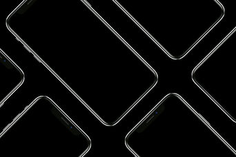Mobiele telefoon mock-ups