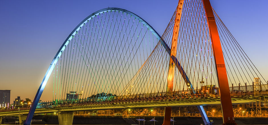 Large Bridge over River