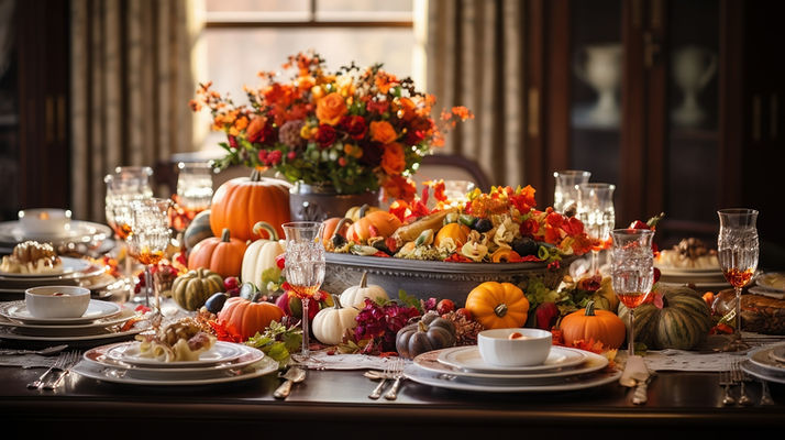 Thanksgiving Table Setting