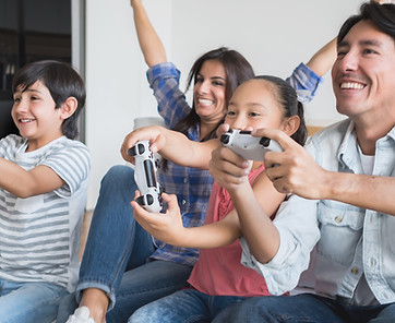 Family Playing Games