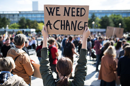 Protest Sign Display