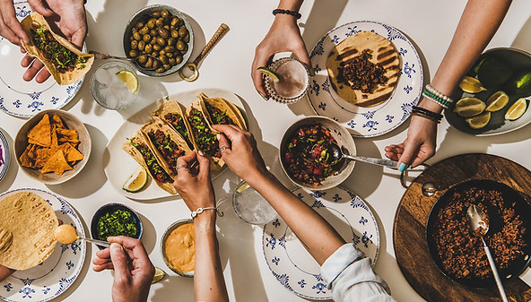 Taco Dinner Table