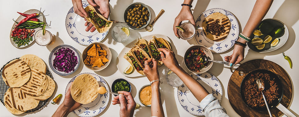 Taco Dinner Table