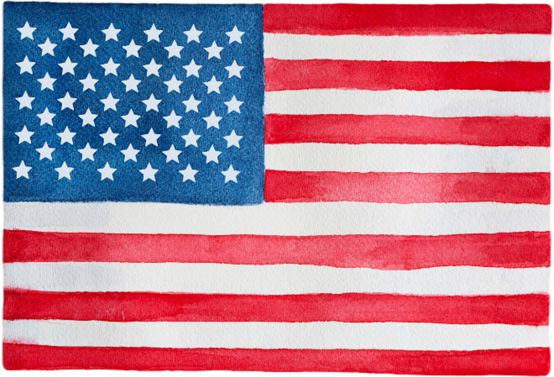 American Flag Illustration