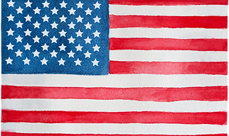 American flag icon symbolizing Red Patch Roofing’s veteran-owned status