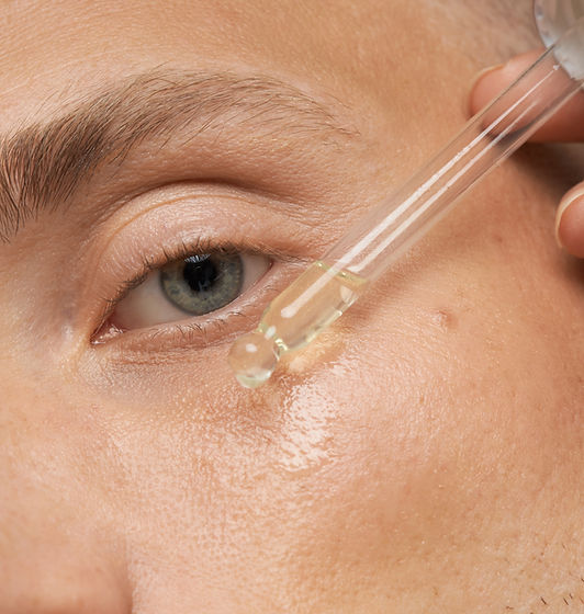 Applying Face Oil