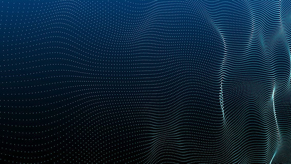 Ondas digitales abstractas
