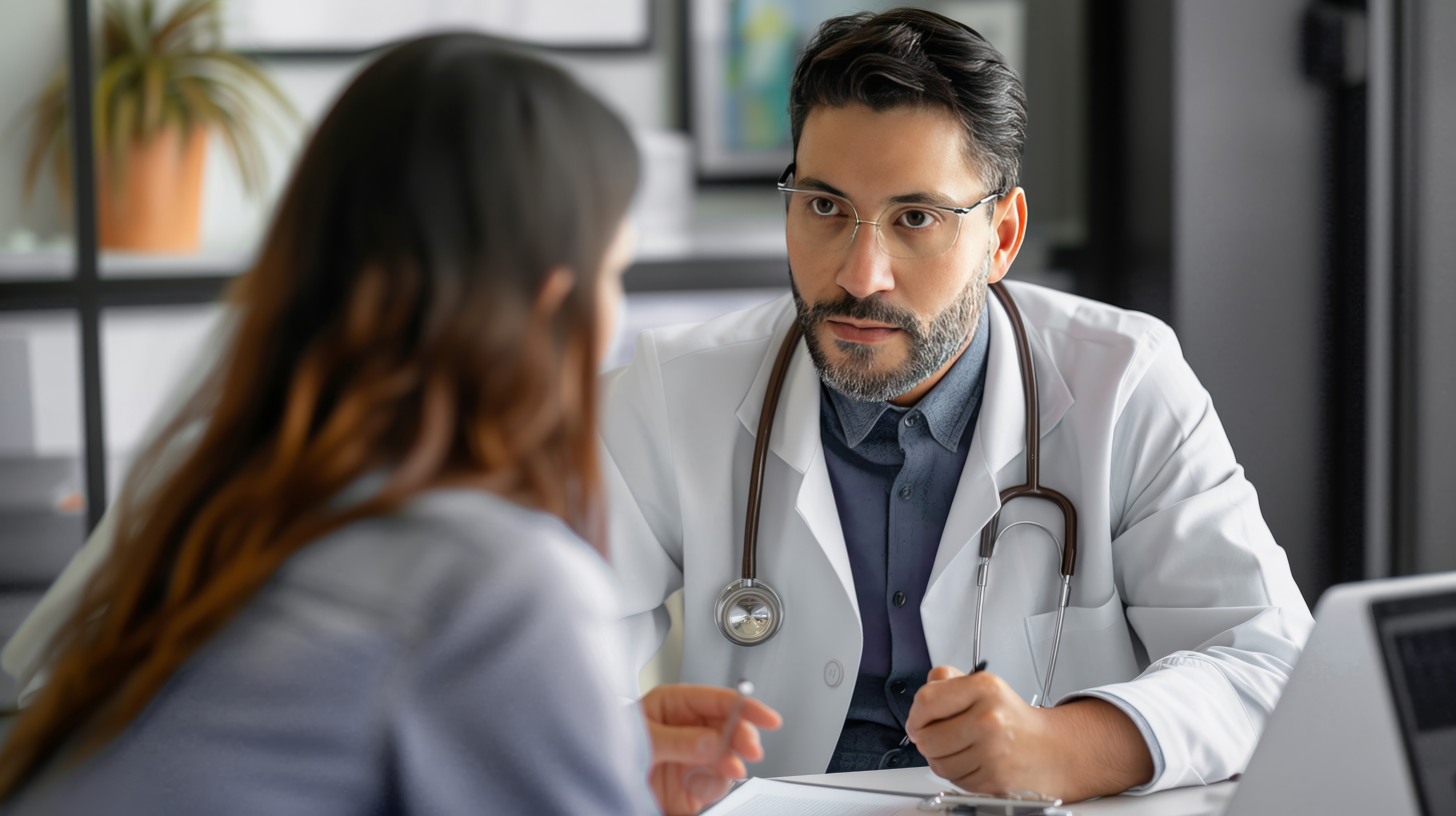 Doctor Consulting Patient