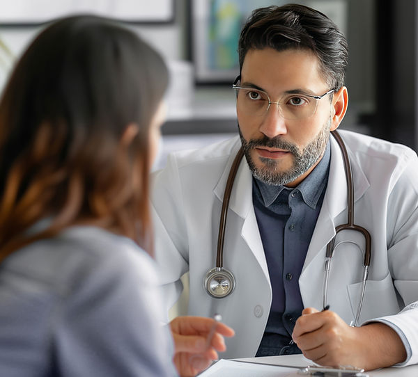 Doctor Consulting Patient