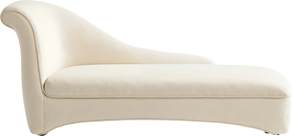 Cream Lounge Chair