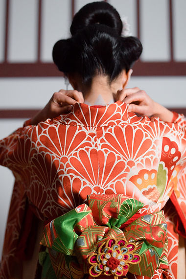 Kimono traditionnel japonais