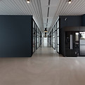 Modern Office Hallway