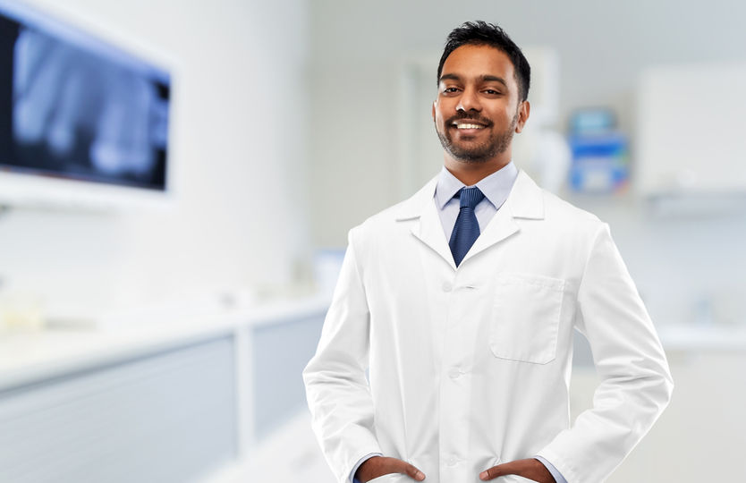 Médecin heureux