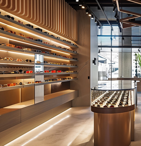 Modern Eyewear Store