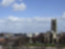 The view over Doncaster and the Minster Church of St George