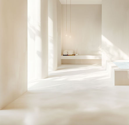 Minimalist Spa Bathroom