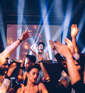 Club with DJ