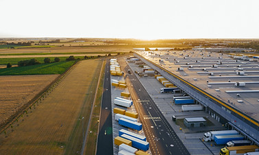 Aerial View of Distribution Center
