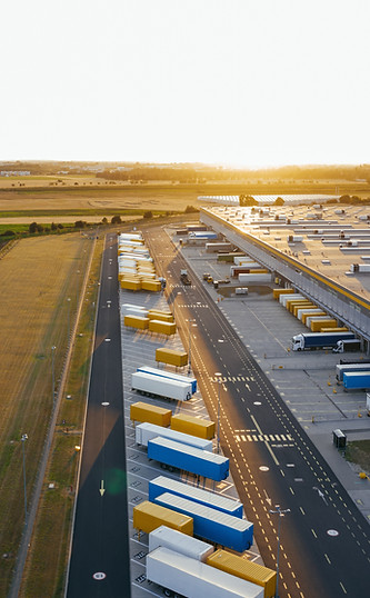 Aerial View of Distribution Center