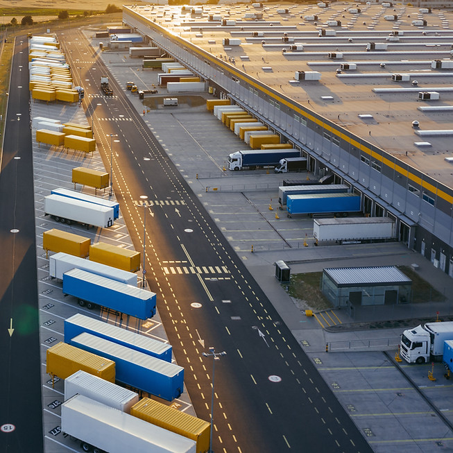 Aerial View of Distribution Center