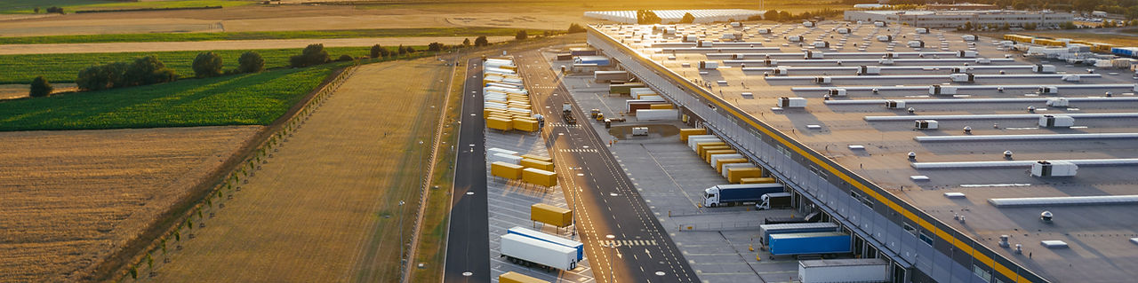 Aerial View of Distribution Center