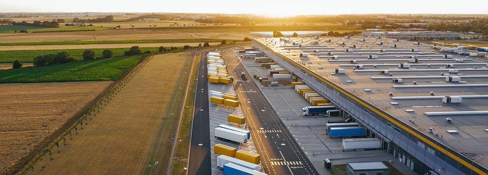 Aerial View of Distribution Center