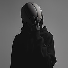 Silhouette Holding Basketball