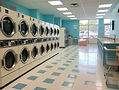Modern Laundromat Interior