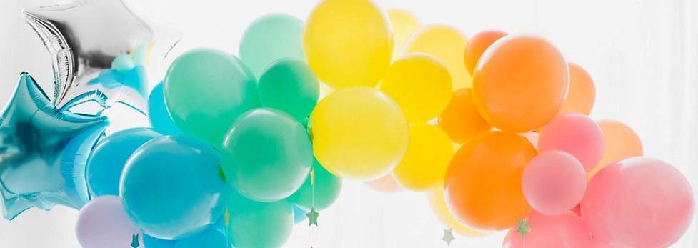レインボーバルーン