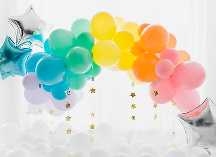 Rainbow Balloons