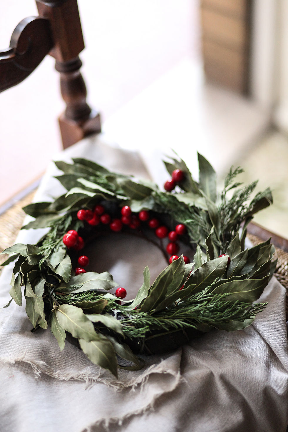 Festive Holiday Wreath