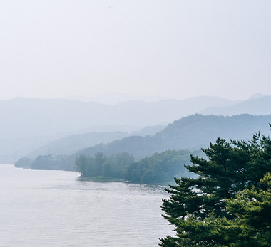 호수 전경