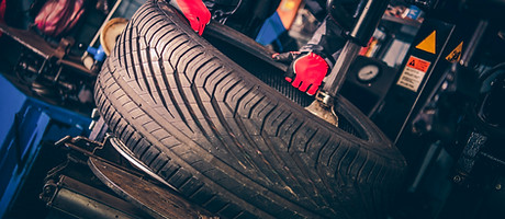 Car tyre check