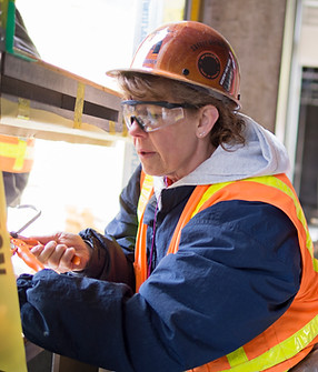 Trabalhador no Local