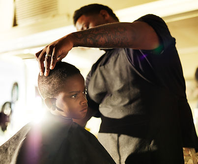 Getting Haircut