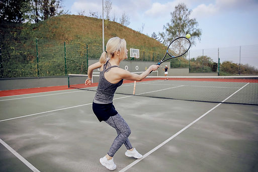 Outdoor Tennis Court
