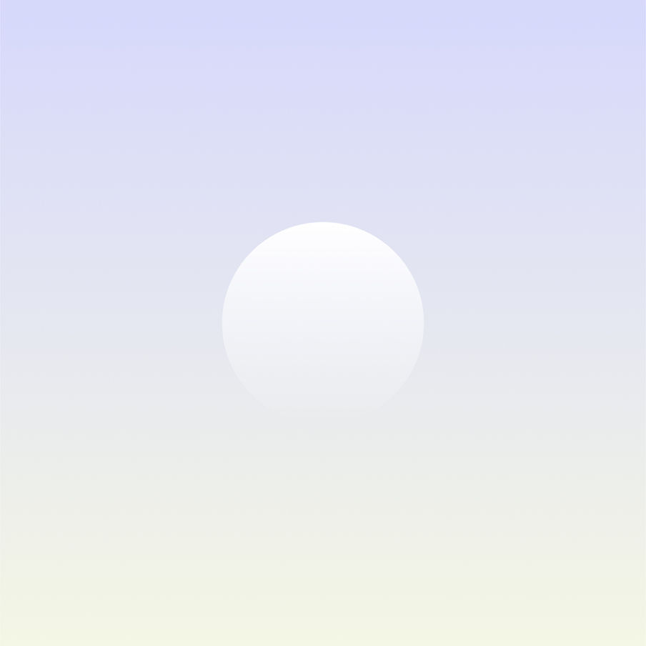 Pastel Gradient Sphere