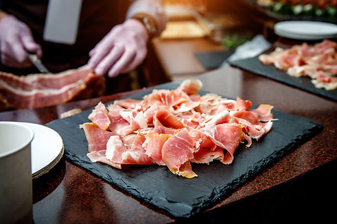 Lonchas de jamón ibérico