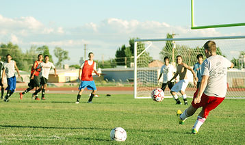 Soccer Practice Action