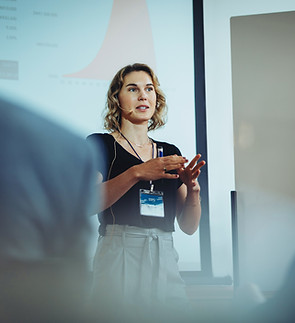 Woman Giving Presentation