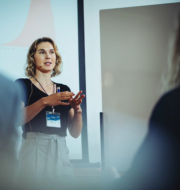 Woman Giving Presentation