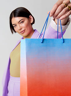 Gradient Shopping Bag